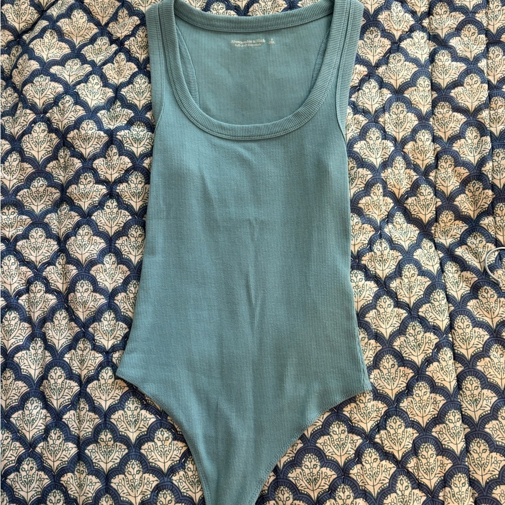Abercrombie Teal Bodysuit